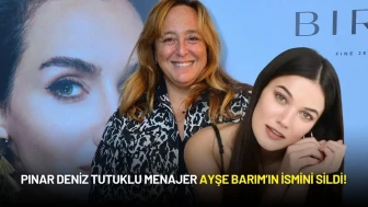 Pınar Deniz de Tutuklu Menajer Ayşe Barım’ın İsmini Sildi!