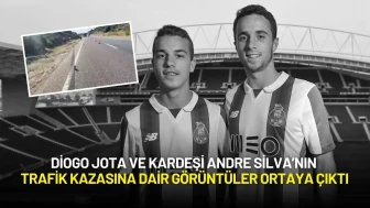 Diogo Jota ve Kardeşi Andre Silva’nın Trafik Kazasına Dair Görüntüler Ortaya Çıktı