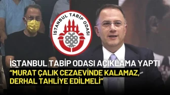 İstanbul Tabip Odası: “Murat Çalık Cezaevinde Kalamaz, Derhal Tahliye Edilmeli”