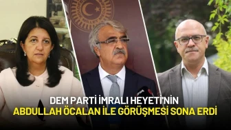 DEM Parti İmralı Heyeti'nin Abdullah Öcalan ile Görüşmesi Sona Erdi