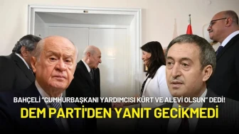 Bahçeli “Cumhurbaşkanı Yardımcısı Kürt ve Alevi Olsun” Dedi! DEM Parti'den Yanıt Gecikmedi