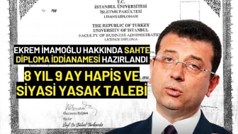 Ekrem İmamoğlu Hakkında Sahte Diploma İddianamesi Hazırlandı
