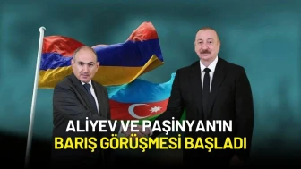 Aliyev ve Paşinyan'ın Barış Görüşmesi Başladı