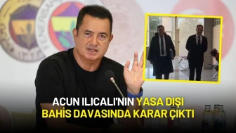Acun Ilıcalı'nın Yasa Dışı Bahis Davasında Karar Çıktı