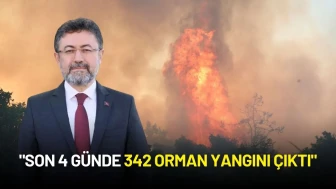 Tarım ve Orman Bakanı İbrahim Yumaklı: "Son 4 Günde 342 Orman Yangını Çıktı"