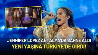 Jennifer Lopez Antalya’da Sahne Aldı, Yeni Yaşına Türkiye’de Girdi!