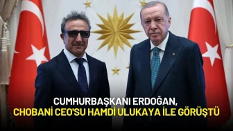 Cumhurbaşkanı Erdoğan, Chobani CEO'su Hamdi Ulukaya ile Görüştü