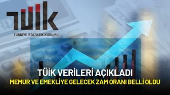 TÜİK Verileri Açıkladı: Memur ve Emeklinin Maaşına Gelecek Zam Oranı Belli Oldu