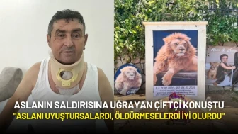 Aslanın Saldırısına Uğrayan Çiftçi: "Aslanı Uyuştursalardı, Öldürmeselerdi İyi Olurdu"