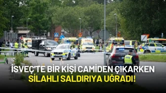 İsveç'te Bir Kişi Camiden Çıkarken Silahlı Saldırıya Uğradı!