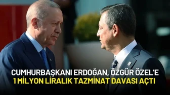 Cumhurbaşkanı Erdoğan, Özgür Özel'e 1 Milyon Liralık Tazminat Davası Açtı