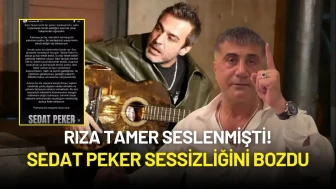 Rıza Tamer Seslenmişti! Sedat Peker Sessizliğini Bozdu