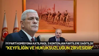 İYİ Parti'nin Katılmadığı Komisyonda 3 Üyenin Dağıtılmasına Dervişoğlu'ndan Tepki!