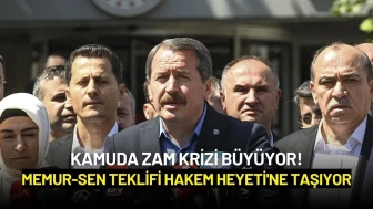 Kamuda Zam Krizi: Memur-Sen Teklifi Hakem Heyeti'ne Taşıyor