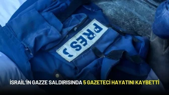 İsrail’in Gazze Saldırısında 5 Gazeteci Hayatını Kaybetti