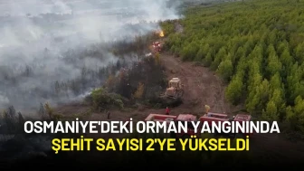 Osmaniye'deki Orman Yangınında Şehit Sayısı 2'ye Yükseldi