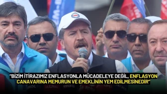Memur-Sen Başkanı Ali Yalçın: "Sadece Memurlar ve Emekliler mi Bütçeye Yük Oluyor?"
