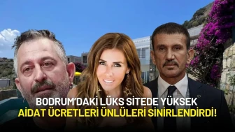 Bodrum’daki Lüks Sitede Yüksek Aidat Ücretleri Ünlüleri Sinirlendirdi!