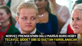 Norveç Prensesi'nin Oğlu Marius Borg Hoiby Tecavüz, Şiddet Gibi 32 Suçtan Yargılanacak