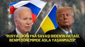 Trump: "Rusya-Ukrayna Savaşı Biden'ın Hatası, Benim Dönemimde Asla Yaşanmazdı"