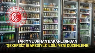 Tarım ve Orman Bakanlığından “Şekersiz” İbaresiyle İlgili Yeni Düzenleme!