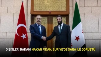 Dışişleri Bakanı Hakan Fidan, Suriye'de Şara ile Görüştü