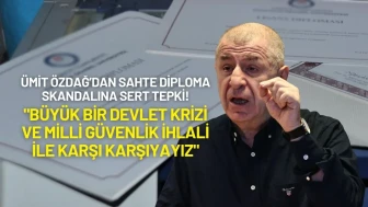 Ümit Özdağ’dan Sahte Diploma Skandalına Sert Tepki!
