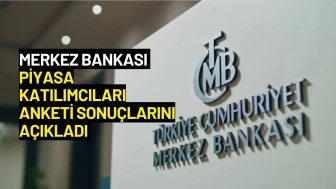 Merkez Bankası Piyasa Katılımcıları Anketi Sonuçlarını Açıkladı