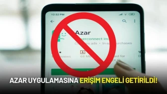 Azar Uygulamasına Erişim Engeli Getirildi!