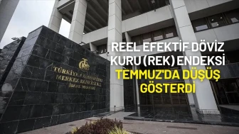 Merkez Bankası Açıkladı: Reel Efektif Döviz Kuru (REK) Endeksi Temmuz'da Düşüş Gösterdi