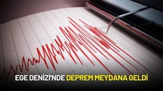 Ege Denizi'nde Deprem Meydana Geldi
