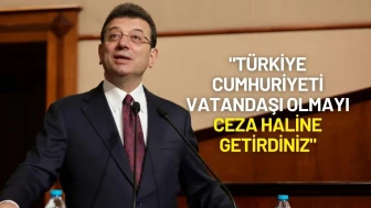 Ekrem İmamoğlu: "Türkiye Cumhuriyeti Vatandaşı Olmayı Ceza Haline Getirdiniz"