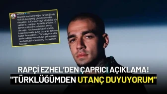 Ezhel'den Tartışma Yaratan Türklük Yorumları: "Türklüğümden Utanç Duyuyorum"
