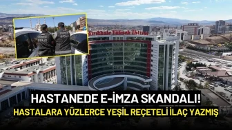 Hastanede Skandal! Personel, Doktorların e-İmzasını Kullanarak Yeşil Reçeteli İlaç Yazdı
