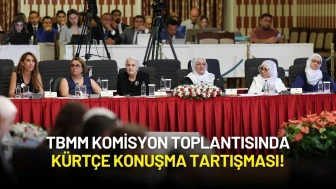 TBMM Komisyon Toplantısında Kürtçe Konuşma Tartışması!