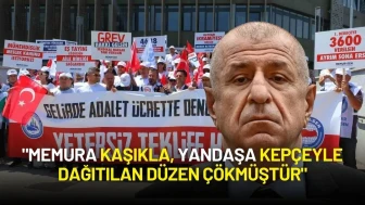 Ümit Özdağ: "Memura Kaşıkla, Yandaşa Kepçeyle Dağıtılan Düzen Çökmüştür"