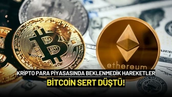 Kripto Para Piyasasında Beklenmedik Hareketler: Bitcoin Sert Düştü!