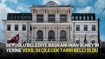 Beyoğlu Belediye Başkanı İnan Güney'in Yerine Vekil Seçilecek Tarih Belli Oldu