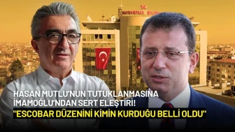 Ekrem İmamoğlu'ndan Sert Açıklama: "Escobar Düzenini Kimin Kurduğu Belli Oldu"