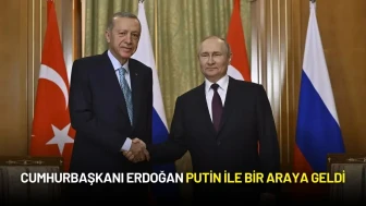 Cumhurbaşkanı Erdoğan Putin ile Bir Araya Geldi