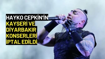 Hayko Cepkin’in Kayseri ve Diyarbakır Konserleri Valilik Kararıyla İptal Edildi