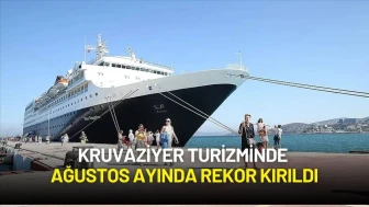 Kruvaziyer Turizminde Ağustos Ayında Rekor Kırıldı
