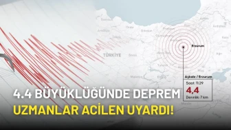Erzurum’da 4.4 Büyüklüğünde Deprem Sonrası Uzmanlar Acilen Uyardı!