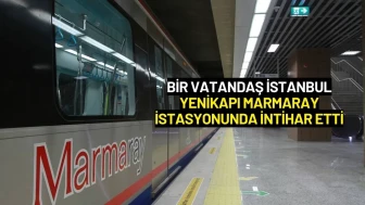 Bir Vatandaş İstanbul Yenikapı Marmaray İstasyonunda İntihar Etti