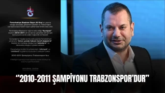 Trabzonspor Başkanı Ertuğrul Doğan’dan Fenerbahçe’ye Sert Yanıt