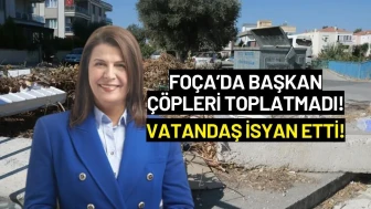 Foça’da Çöp Krizi: Başkan Çöpleri Toplamayacağını Açıkladı, Vatandaşlar İsyan Etti!