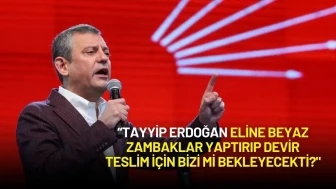 Özgür Özel Önemli Açıklamalarda Bulundu