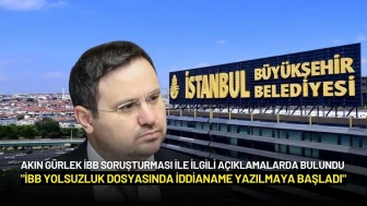 Başsavcı Akın Gürlek: "İBB Yolsuzluk Dosyasında İddianame Yazılmaya Başladı"