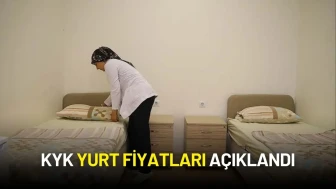 KYK Yurt Fiyatları Açıklandı