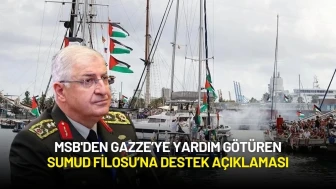 MSB'den Sumud Filosu Açıklaması: "İnsani Yardım Görevlerine Katkı Sağlayacağız"